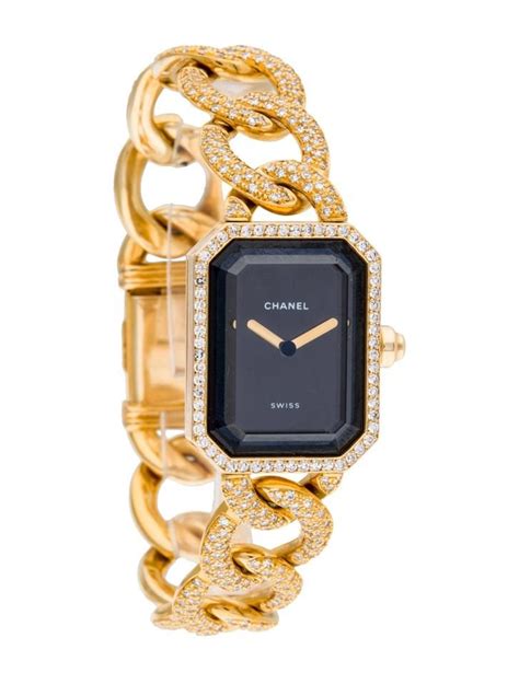 chanel premiere watch size|Chanel premiere watch gold.